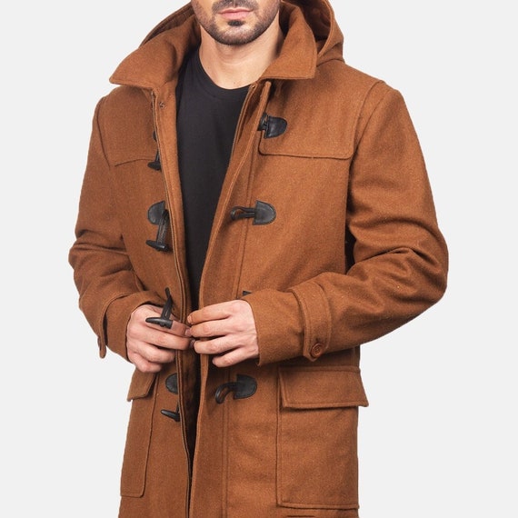 Duffle coat mens clearance