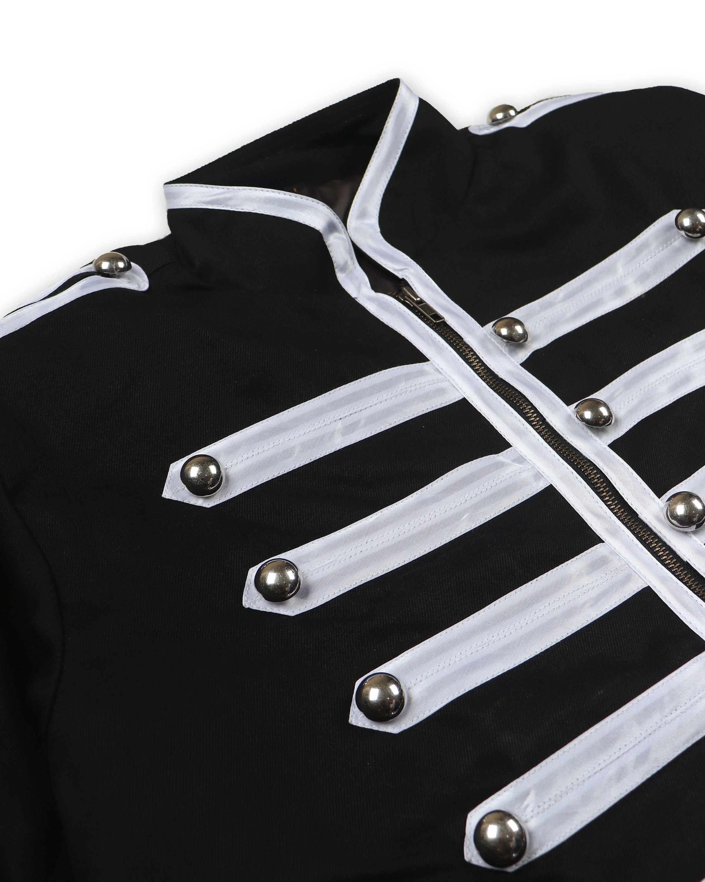 black marching band jacket