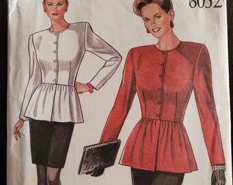Sewing Pattern Women, New Look 6052, 1990s, Sz 8-18