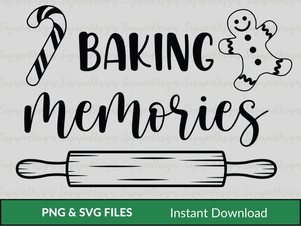 Baking Memories Svg Cute Christmas Sweater SVG Baking Christmas SVG Gingerbread Man Svg Baking