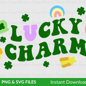 Lucky Charm Svg | St. Paddy's Day SVG | Lucky Charms Svg | St Patricks Day Svg Instant Download | lucky charms Svg tshirt design |