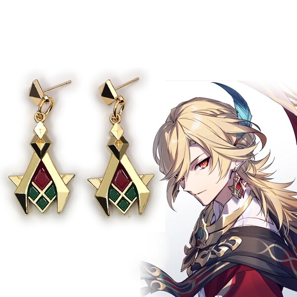 Game Genshin Earring Etsy
