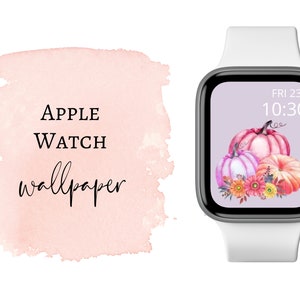Apple Watch Face, Fall Pumpkin Apple Watch Wallpaper, Smart Watch Background, Apple Watch Face Design, Apple Watch Accessories,