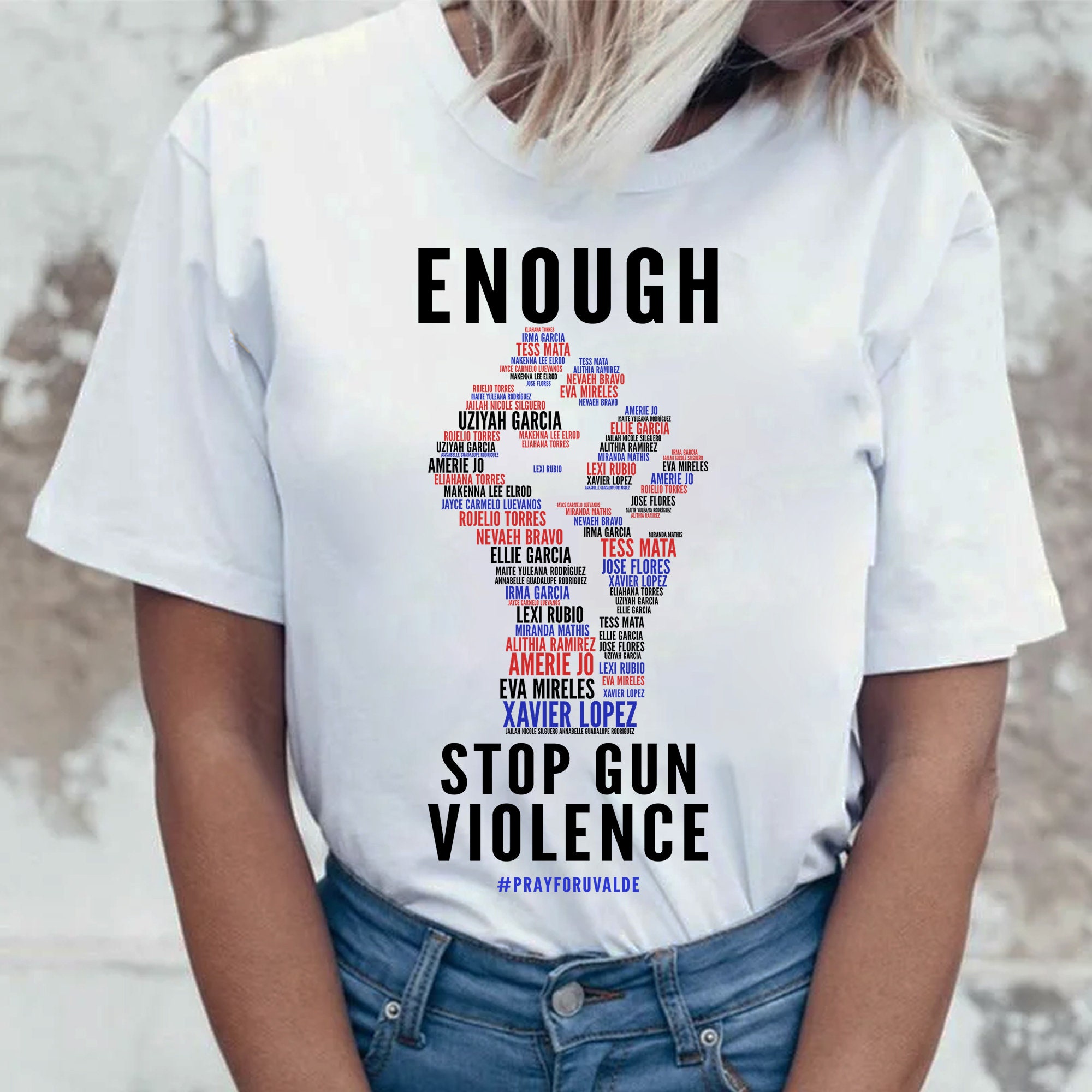 Stop Gun Violence Shirt Enough Shirt Gun Tee - Etsy Finland