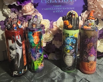 Halloween Tumblers * Ready to ship unless personalization is needed*
