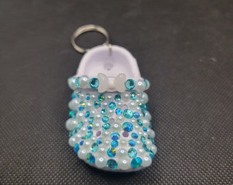 Rhinestone Croc Keychain