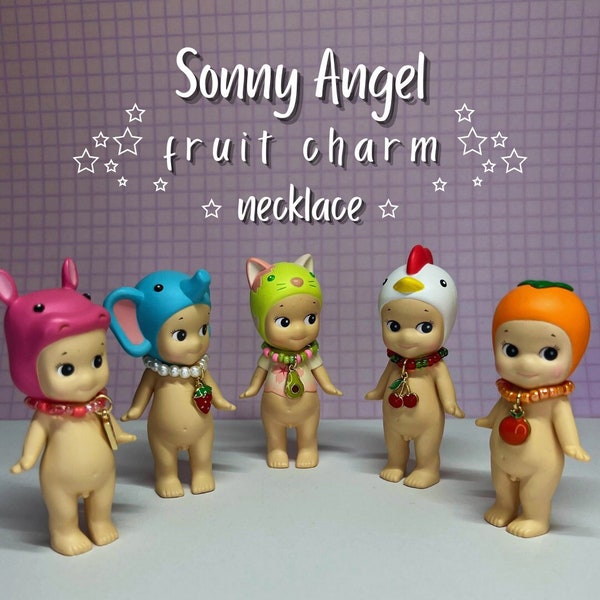 Sonny Angel Necklace- fruit charm