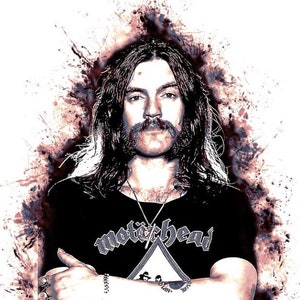 Lemmy Kilmister, Motorhead - A4 Wall Art, digital print