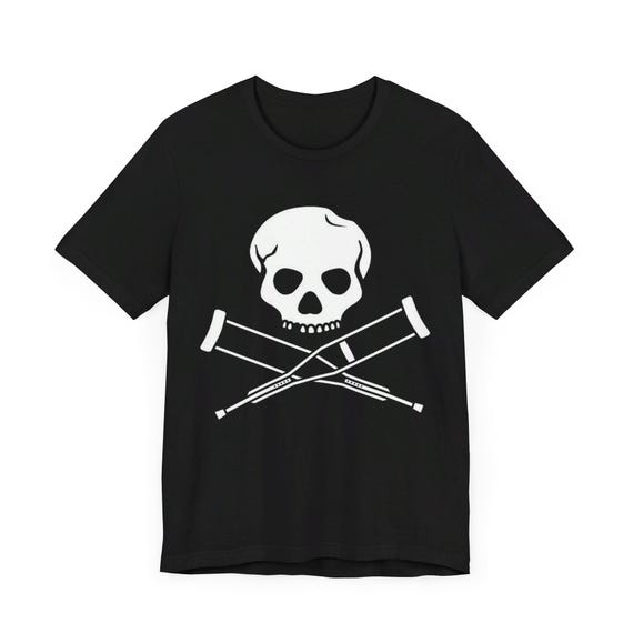 戸*純様 jackass × MTV スカル クロスボーン Tシャツ MTV Jackass Skull and Crutches Logo T-shirt Unisex T-shirt Jersey