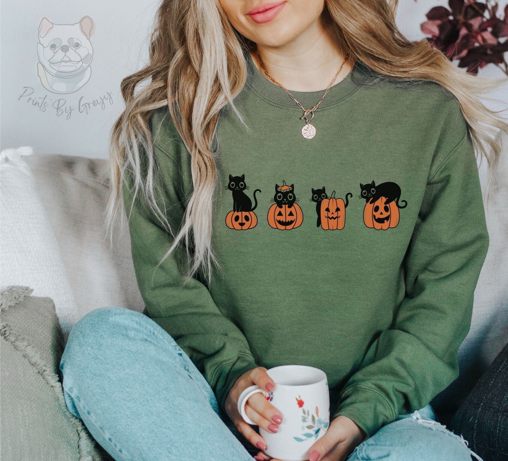 Cat Jumper - Etsy UK