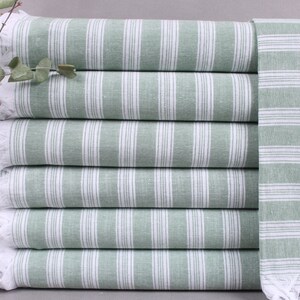 Regalos de boda para invitados, toalla de playa con monograma, toalla verde caqui, toalla a rayas, caja de regalo para dama de honor de 40 x 71 pulgadas, toalla cálida,