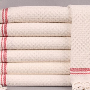 Bridesmaid Gifts, Bachelorette Towel, Red Towel, Striped Towel, 67x36 Inches Bachelor/Bachelorette Party Favors, Fitness Towel,