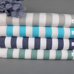 75&quot;x87&quot; Cotton Throw, Throw Blanket Couch, Tablecloth, Striped Throw, Woven Throw Blanket, Bachelorette Party Gifts Bridesmaids,