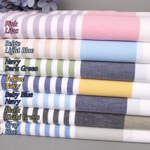 Striped Towel, Beach Towel Bulk, Hammam towel, 40&quot;x71&quot; Cotton Towel, Bachelor Bachelorette Party Favors, Boyfriend Christmas Gift,