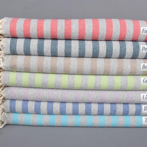 Soft towel, Best Beach Towel, Striped Towel, Peshtemal, Wedding Gift Ideas, Custom Wedding Gifts, 36&quot;x71&quot; Cotton Towel, Bulk Order Towel,