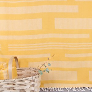 Personalized Beach Towel, Turkish Towel Beach, Dark Yellow Towel, Chevron Towel, 38x67 Inches Mother in Law Wedding Gift From Bride,