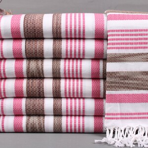 Personalized Turkish Towel, Organic Beach Towel, Striped Towel, 38x71 Inches Bachelorette Party Gift, Turkey Towel, Tablecloth Peshtemal,