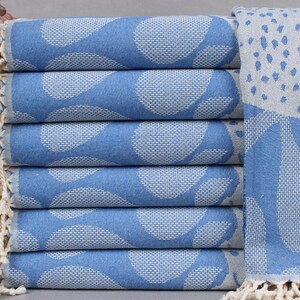 Bath Towel, Turkish Beach Towel, Blue Fish Towel, 40x71 Inches Turkish Towel Wholesale, Warm Peshtemal, Yoga Towel, Bathroom Peshtemal,
