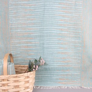 Personalized Gift for her, Turkish Towel, Petrol Blue-Mustard Towel, Patterned Towel, 40x71 Inches Towel With Name, Bulk Order Towel,