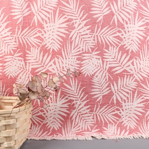 Wholesale Towels, Organic Cotton Towels, Floral Patterned Peshtemal, 40x63 Inches Girls Weekend Gift, Decorative Peshtemal, Red Peshtemal,