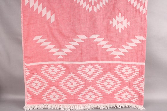 Wholesale Blankets Custom Blanket Light Red Blanket Kilim Blanket 56x83 Inches Woven Blanket Throw Xmas Gift Blanket Etsy Canada