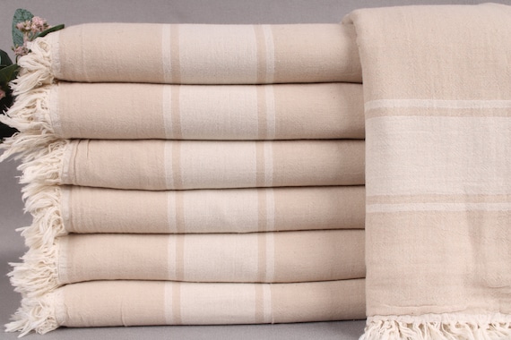 Large beige throw hotsell