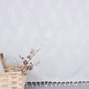 Bath Towel, Beach Towel, Light Gray Peshtemal, Pineapple Patterned Towel, 40x79 Inches Bridal Shower Towel, Bulk Order Peshtemal,