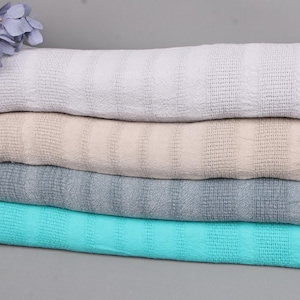 Personalized Gifts, Bridal Shower Gift, Stonewashed Striped Throw, 67&quot;x95&quot; Cotton Throw, Custom Wedding Gifts, Bachelorette Party Gifts,
