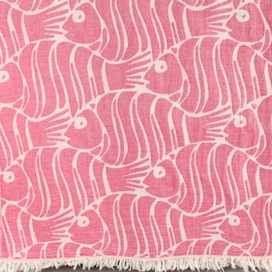 Home Decor Blanket, Picnic Blanket, Fuchsia Blanket, Animal Print Throw, 60x71 Inches Bohemian Bedspread, Pilates Blanket, Beach Blanket,