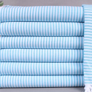 Turkish Beach Towel, Monogram Beach Towel, Turquoise Towel, Striped Towel, 40x63 Inches Best Beach Towel, Hammam Towel, Decorative Towel,