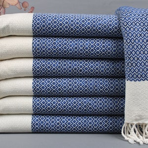 Organic Towel, Beach Towel, Diamond Towel, 36x75 Inches Turkish Towel for Beach, Fouta Towel, Gym Towel, Tablecloth Towel,