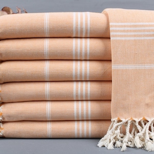 Personalized Turkish Towel, Wedding Gift Towels, Striped Peshtemal, 40x67 Inches Embroidered Towel, Warm Peshtemal, Hammam Peshtemal,