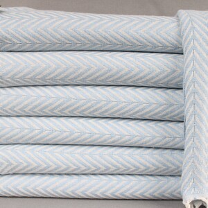 Personalized Towel, Personalized Turkish Towel, Baby Blue Towel, Chevron Towel, 40x71 Inches Name Beach Towel, Pareo Towel,