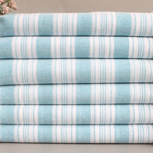 Personalized Turkish Beach Towel, Turkish Towel, Light Turquoise Towel, Striped Towel, 40x71 Inches Bridesmaid Favors, Wedding Towel,