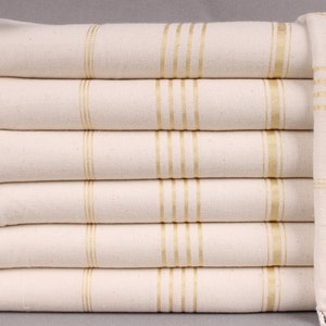 Monogrammed Beach Towel, Turkish Towel Beach, Cream-Flush Yellow Towel, Striped Towel, 40x71 Inches Organic Beach Towel,
