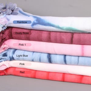 Striped Tie Dye Throw, 79&quot;x95&quot; Cotton Throw, Personalized Gift For Her, Bedspread, Custom Blanket, Turkish Blanket, Bachelor Gifts,