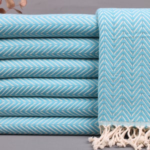 Organic Towel, Turkish Beach Towel, Chevron Towel, 40x71 Inches Bachelorette Favor Towels, Gym Towel, Bathroom Towel, Hammam Peshtemal,