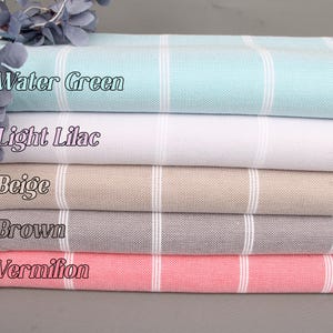 Turkish bath towel, Peshtemal Towel, Striped Towel, Monogram Beach Towel, 40&quot;x71&quot; Cotton Towel, Valentines Day Gift Idea,