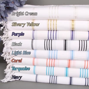 Bachelorette Party Decorations, Striped Towel, Bridesmaid Gift Towel, Bachelorette Party Gifts Bridesmaids, 40&quot;x71&quot; Cotton Towel,