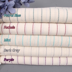 Monogram Turkish Towel, Striped Towel, Turkish towel, 38&quot;x63&quot; Cotton Towel, House Warming Gift, Turkish Towel Beach, Customized Towels,
