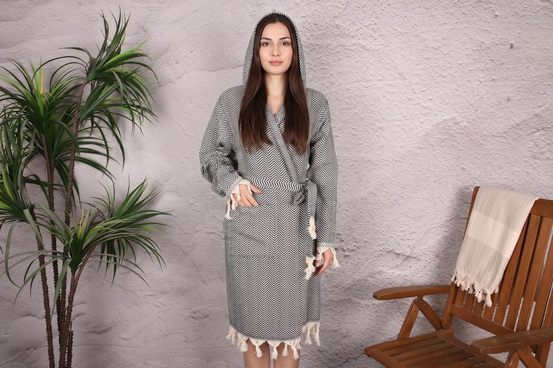 Presidential Turkish Robe Personalized Turkish Towel Robe, Bridesmaid Gift, Bachelorette Gift ...