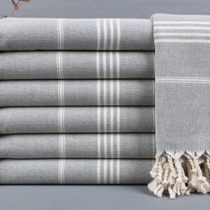 Toalla de playa orgánica, toallas de regalo de boda, Peshtemal a rayas, regalo de 40x67 pulgadas para ella, toalla de mantel, toalla de hotel, toalla de camping,