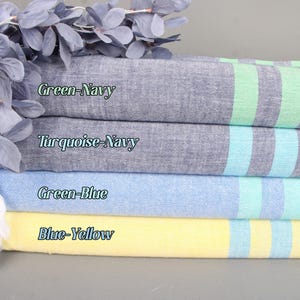 Summer Gift, Bachelorette Gifts, Striped Towel, 36&quot;x71&quot; Cotton Towel, Lightweight Turkish towel, Bridal Gifts, Wedding Shower Gift,