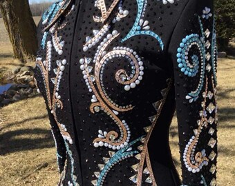 Ensemble Veste Et Chemise De Style Rodéo 'Toby's Western Showmanship' - Pour Concours équestres (Showmanship/Horsemanship) - Neuf