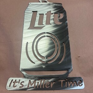 Miller Lite Beer Can