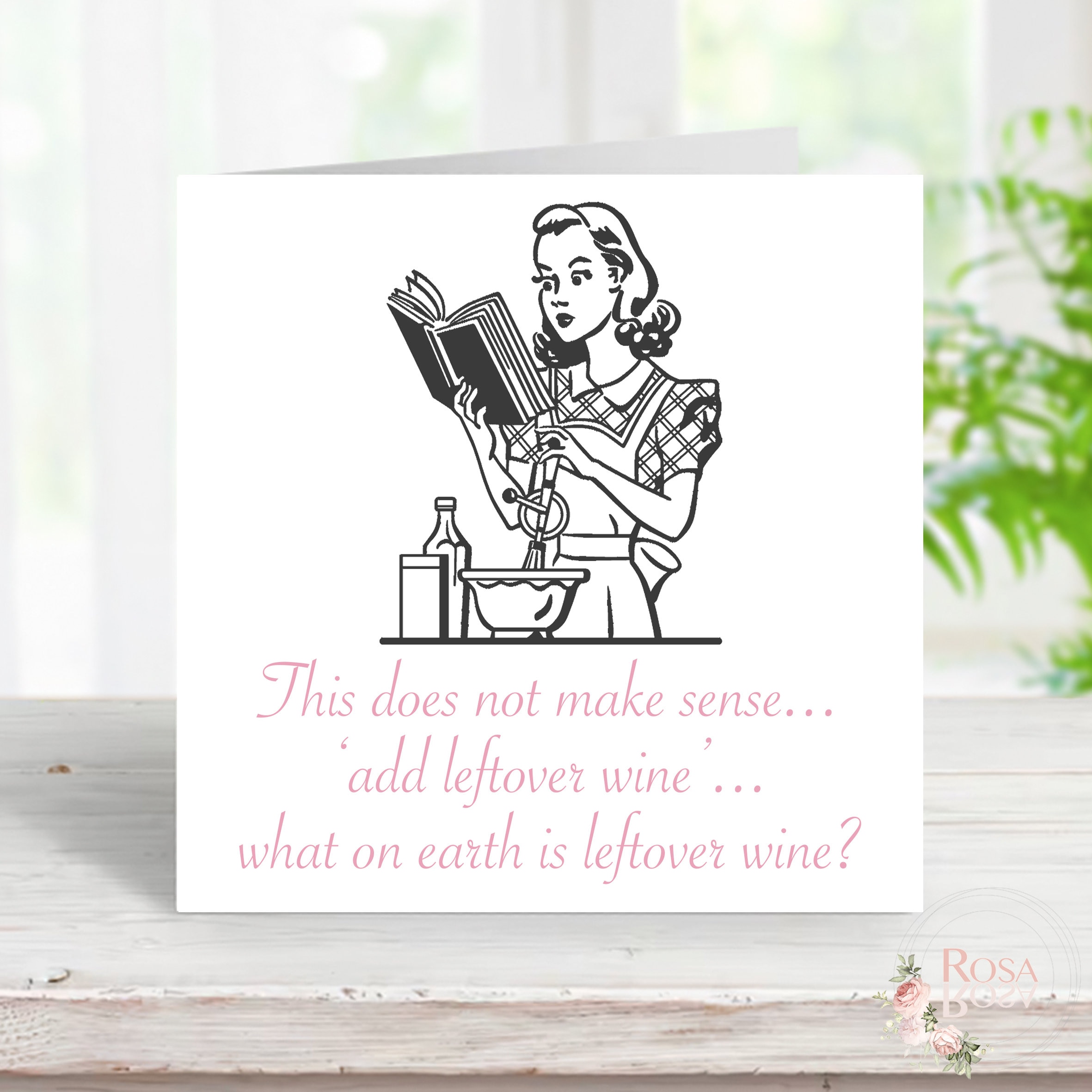UK Greetings | Birthday Card For Her/Friend | Happy Birthday Gifts | Her, Girls, Women | Funny Wine Design | With Envelope | 165 X 190 Mm : .co. Uk - View #6