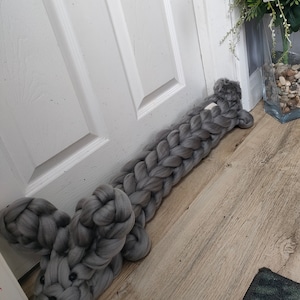 Chunky knit draught excluder image 8