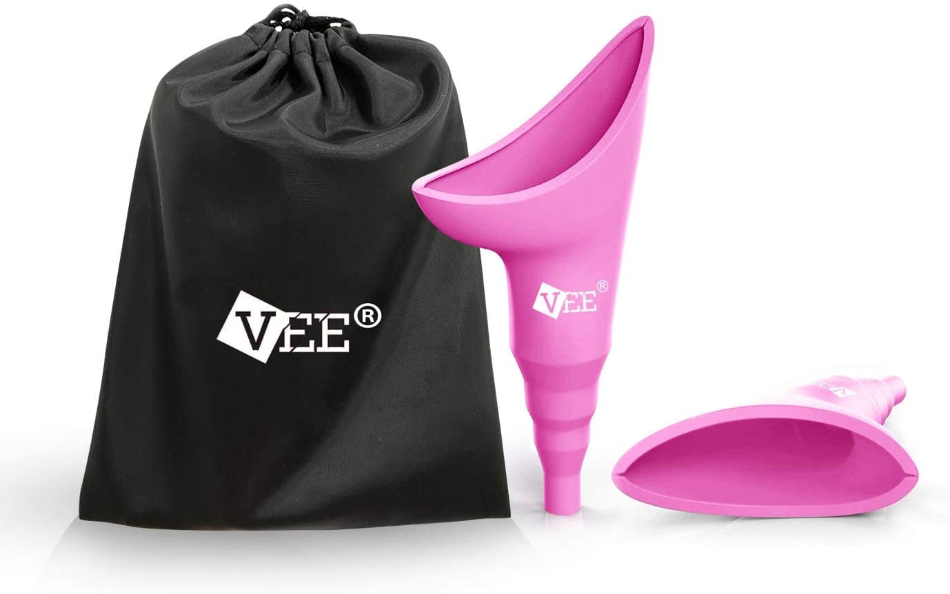 Woman Standing Piss Portable Toilet Urinal Camping Tent Travel Female Pee  Funnel Emergency Silicone Urinals