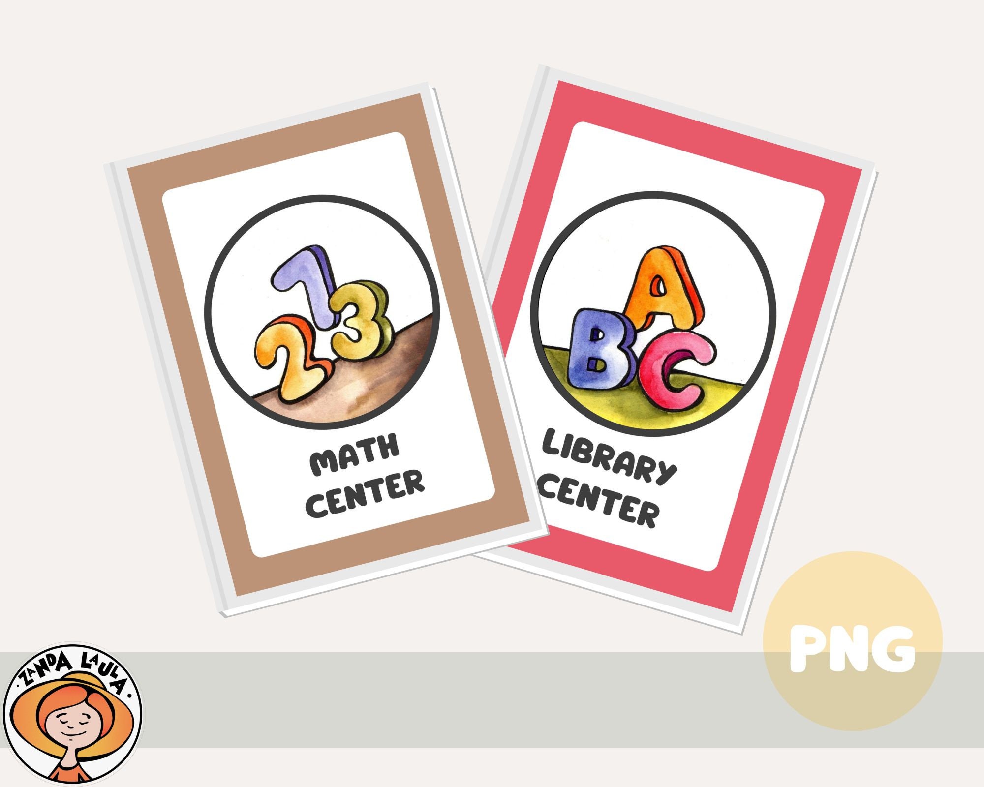 DAYCARE CENTER SIGNS, Set of 16 Printable Classroom Labels, Learning ...