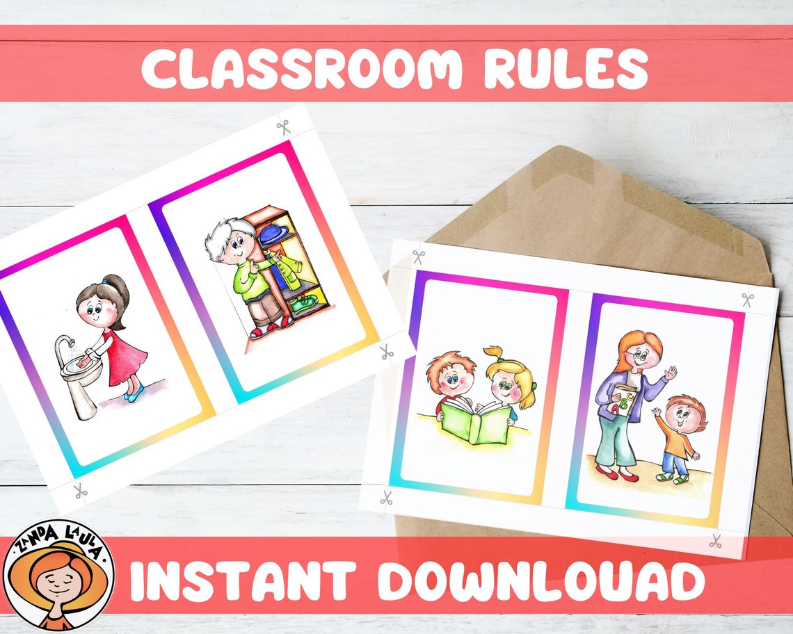 Class Expectations, Classroom Rules Printables, Good and Bad Choices ...